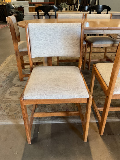 Mid Century Upholstered Dining Chairs (Set of 6)
