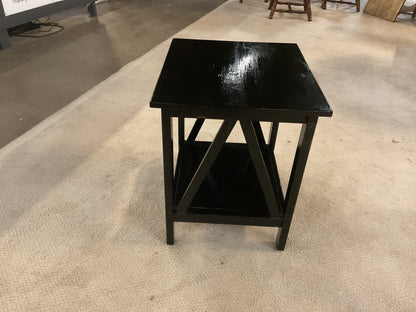 Painted Wood Side Table