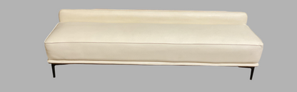 Genuine Leather Upholstered Bench