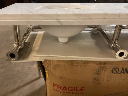 Embassy Wall Mount Vanity w/Stone Top