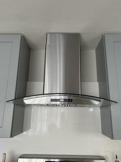 Ductless Island Range Hood