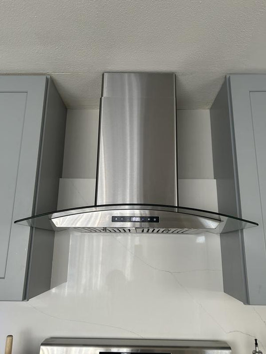 Ductless Island Range Hood