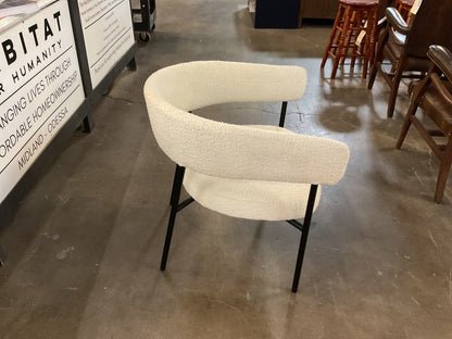 Boucle Barrel Chair