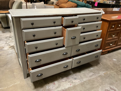 Solid Wood 12 Drawer Dresser