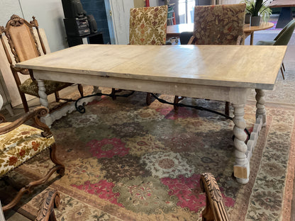 Audrey Washed Wood Dining Table