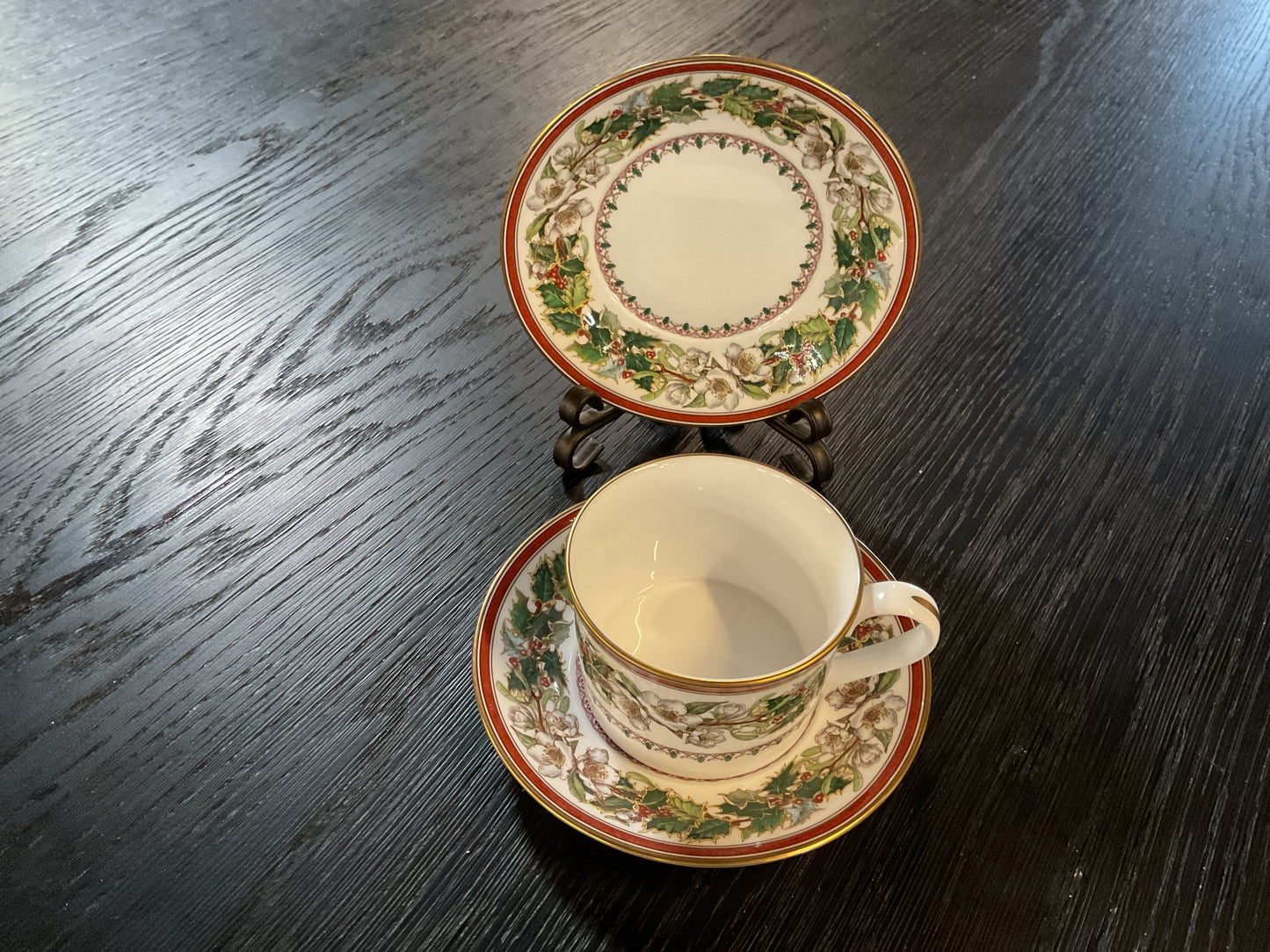 Spode Christmas Rose Cup & Saucer