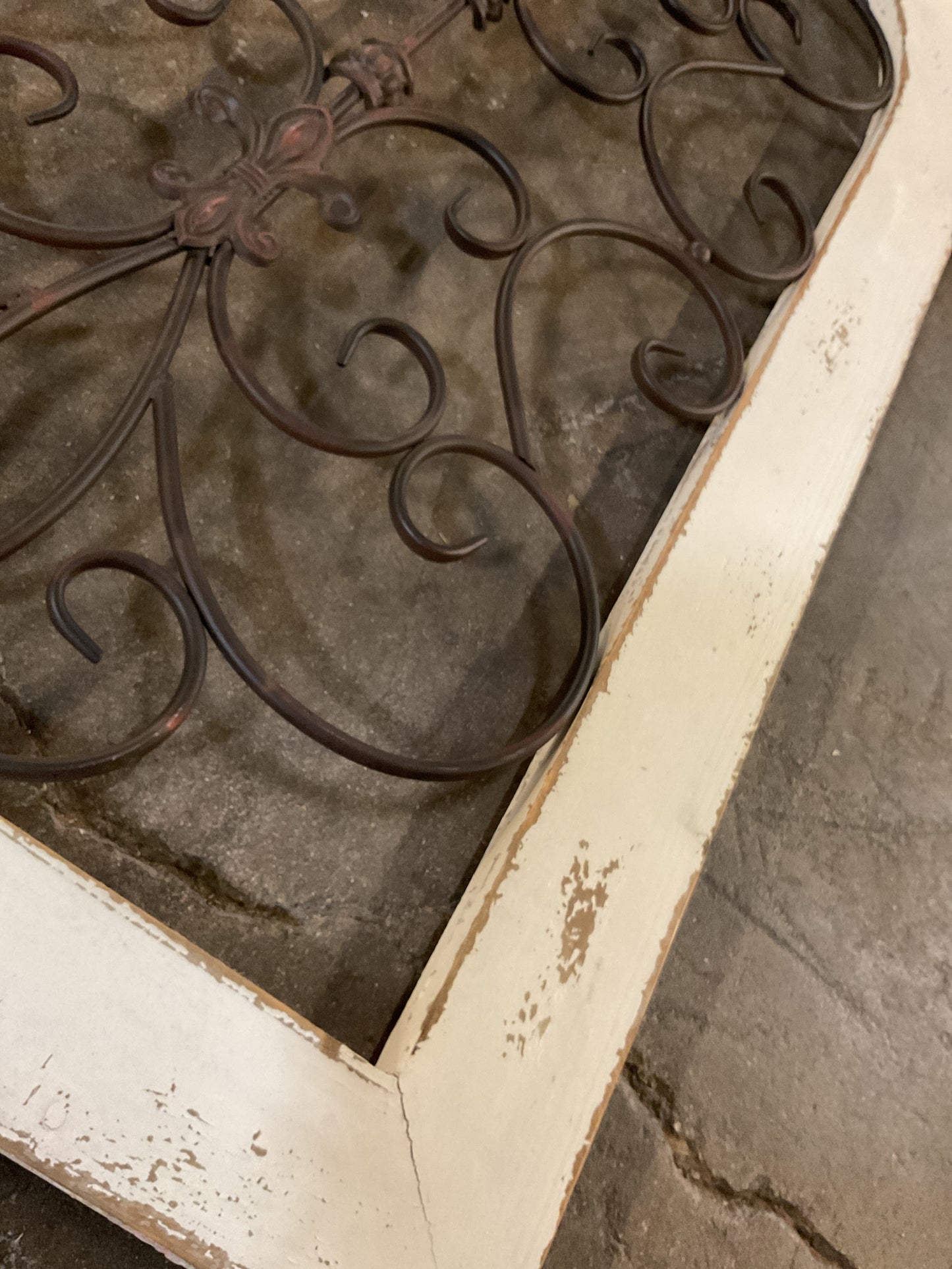 Wood Scroll Arched Window