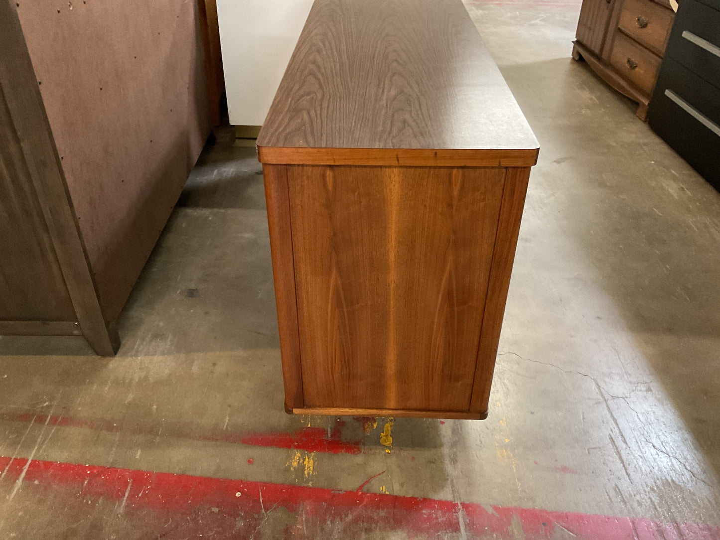 1960’s Vintage Mid Century Walnut Credenza by Jofco