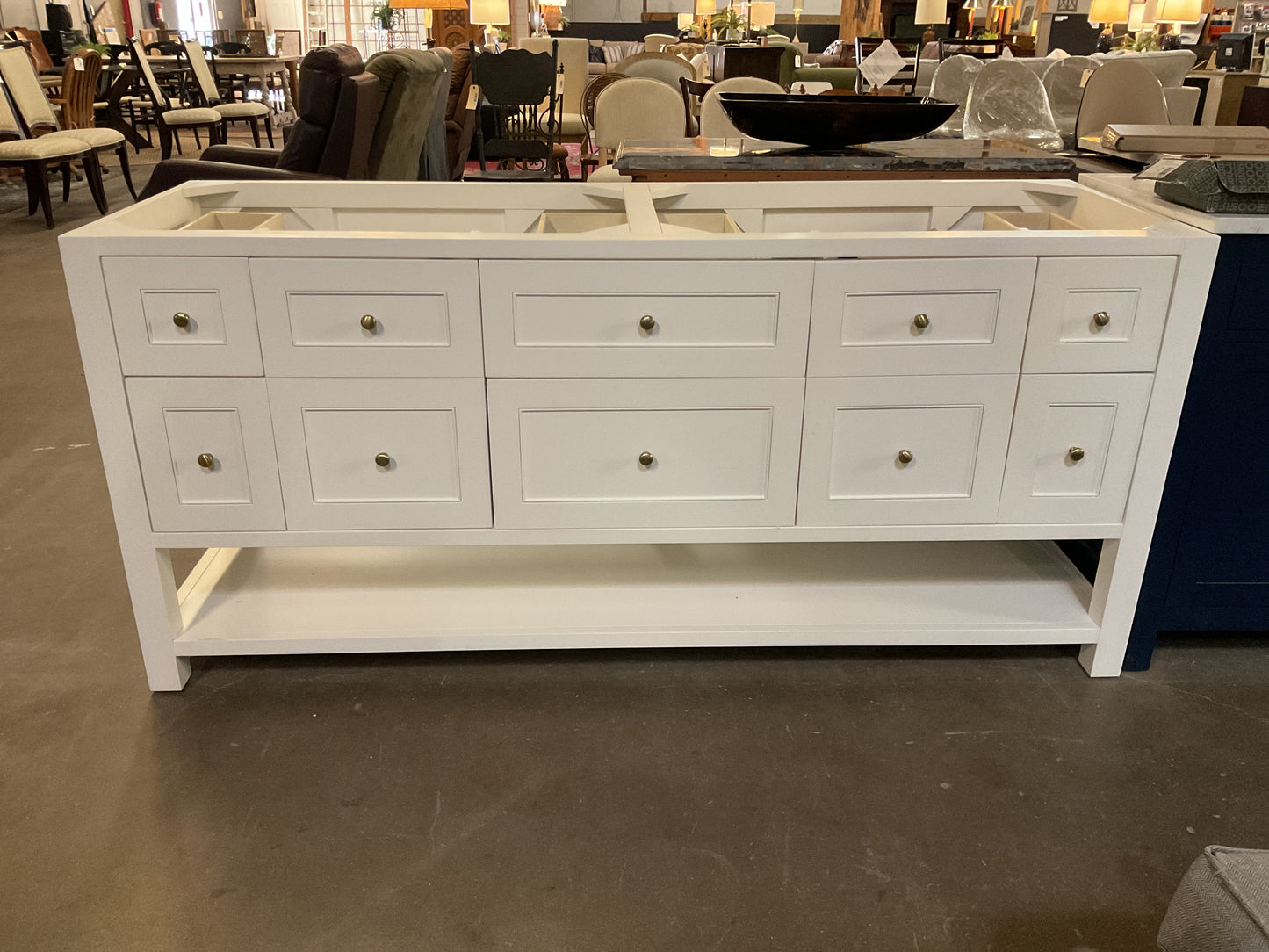 Breckenridge 72” Double Vanity Base