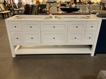 Breckenridge 72” Double Vanity Base