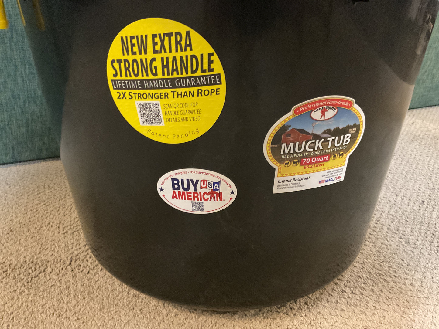 Little Giant Plastic Muck Bucket