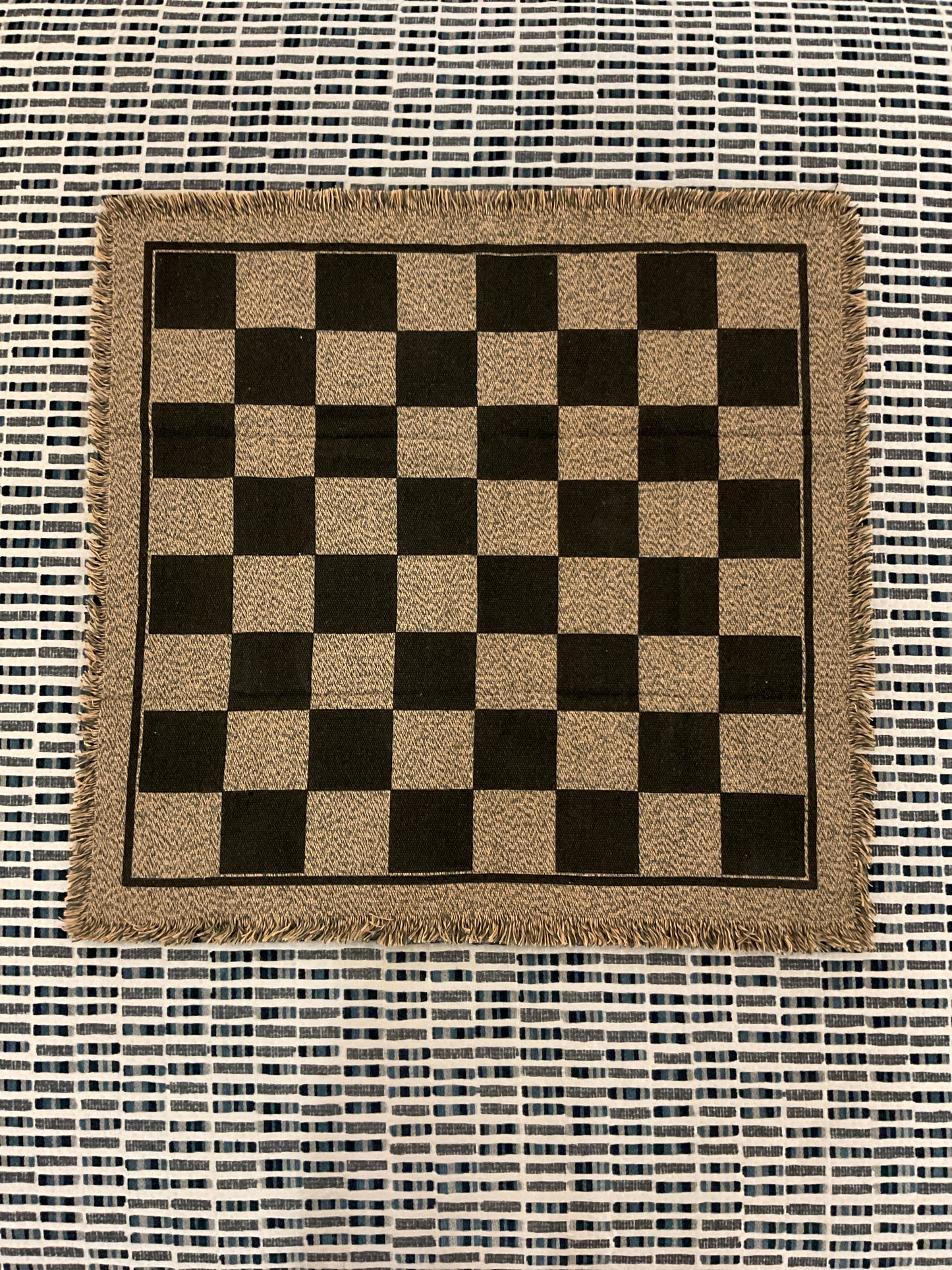 MEGA Tic-Tac-Toe & Checkers Reversible Rug