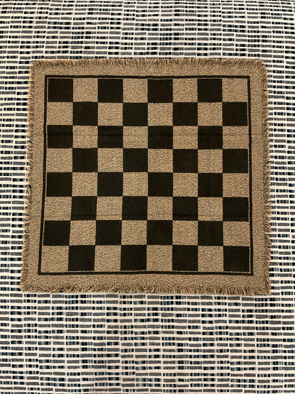 MEGA Tic-Tac-Toe & Checkers Reversible Rug