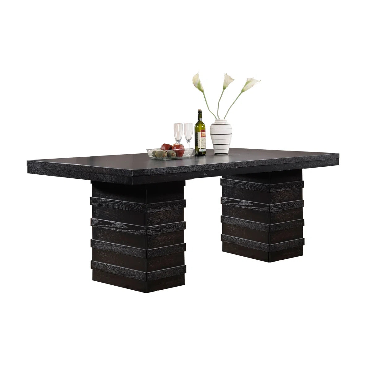 Jackeline Solid Wood Dining Table
