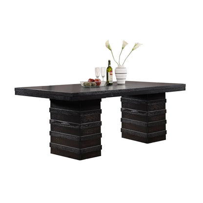 Jackeline Solid Wood Dining Table