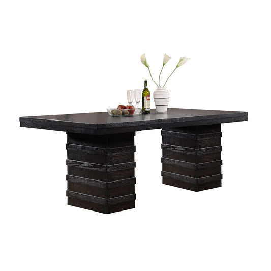 Jackeline Solid Wood Dining Table
