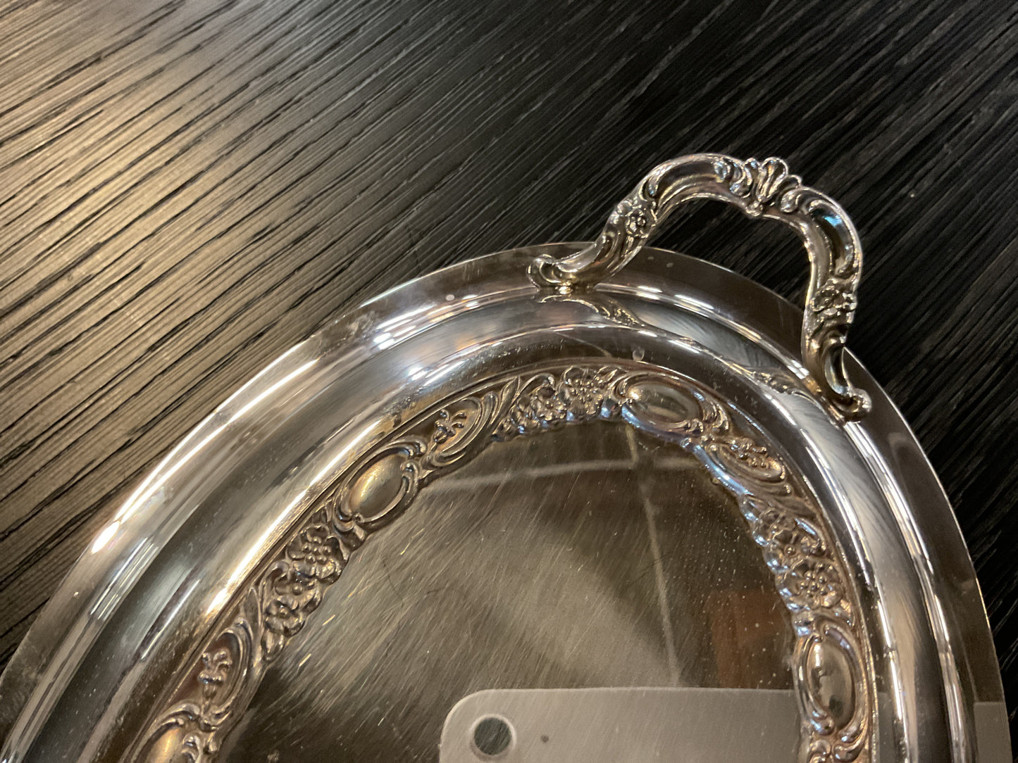 Vintage Silver plate Server w/Lid