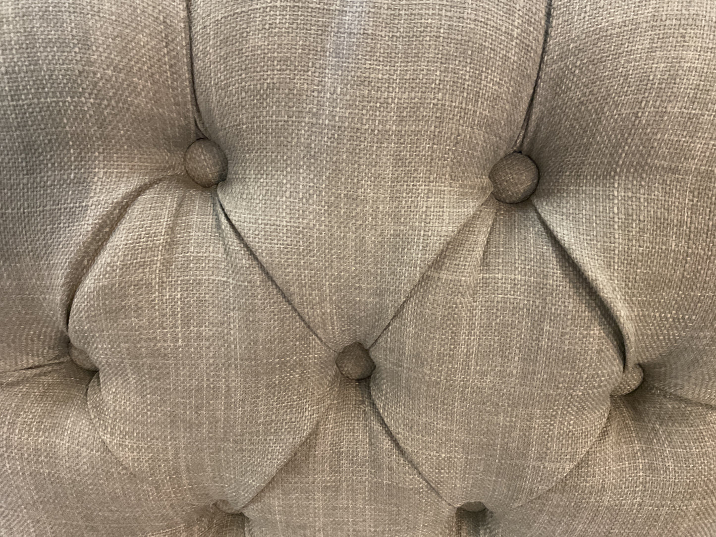 Tufted Linen Upholstered Dining Chairs (Set of 2)