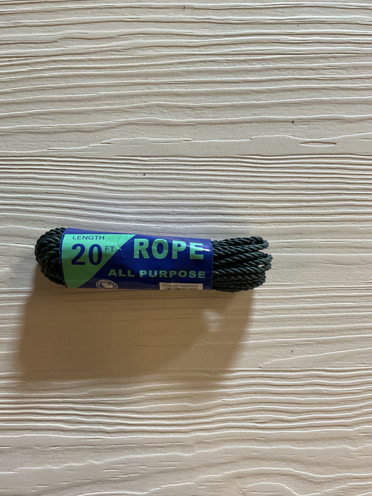 Rope All Purpose (1/4” x 20”)