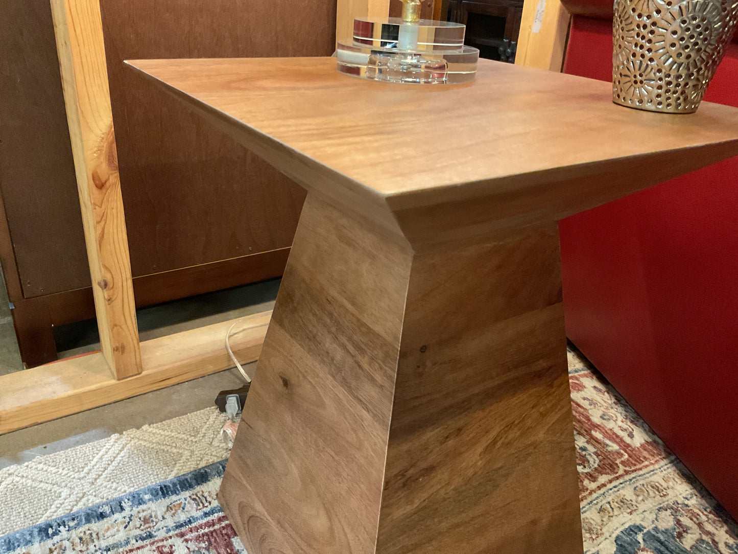 Wood Anton Accent Table