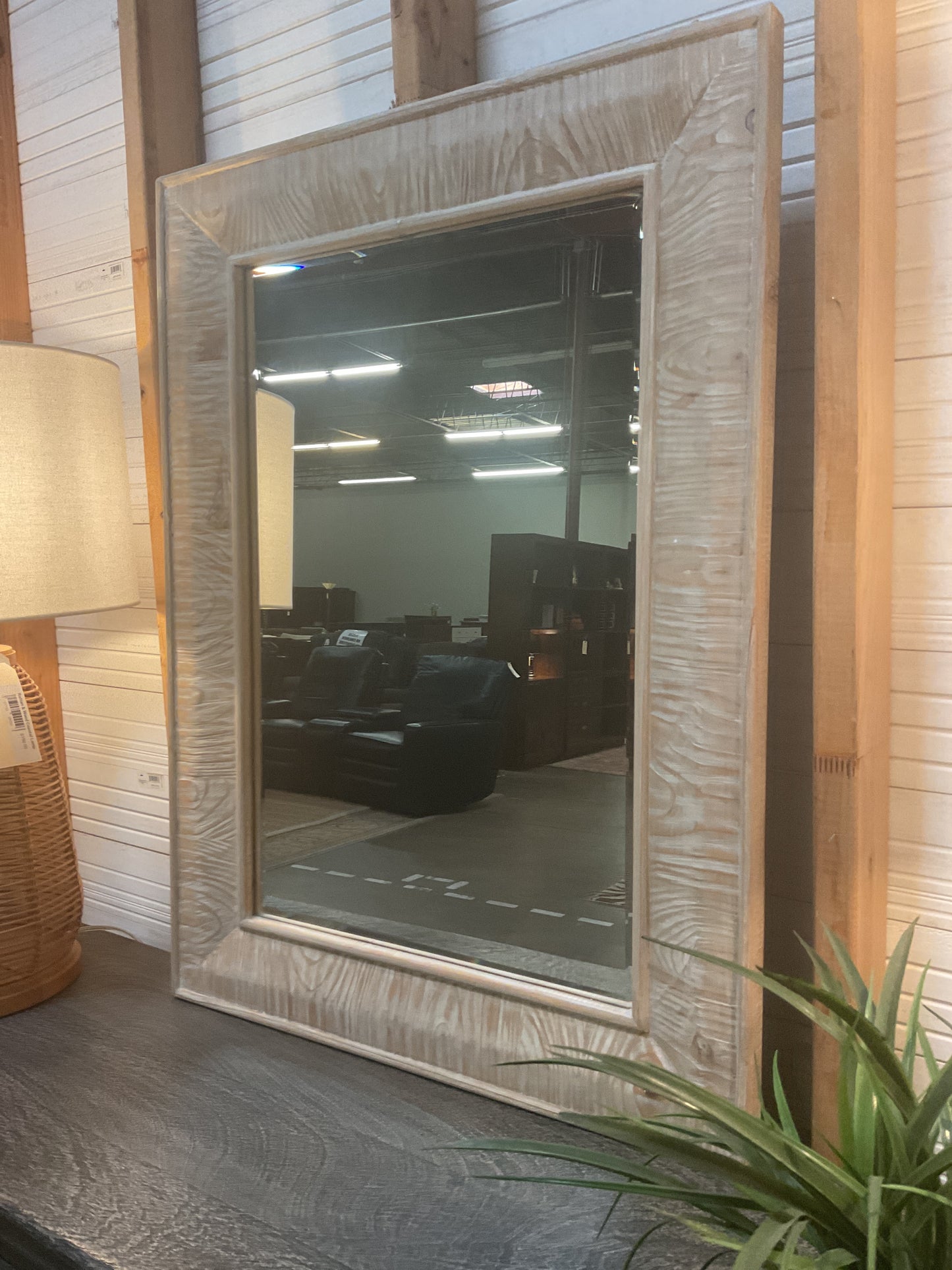 Hampton Natural Mirror