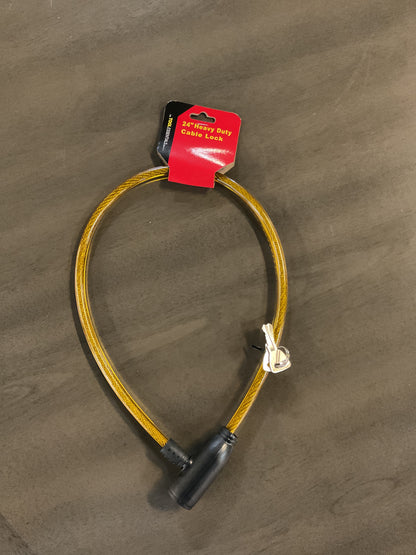 Heavy Duty Cable Lock w/2 Keys