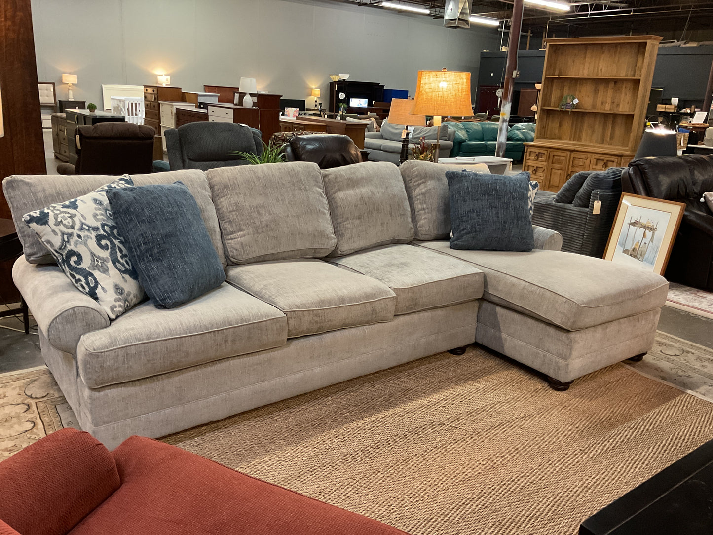 Darby Chaise Sectional Sofa