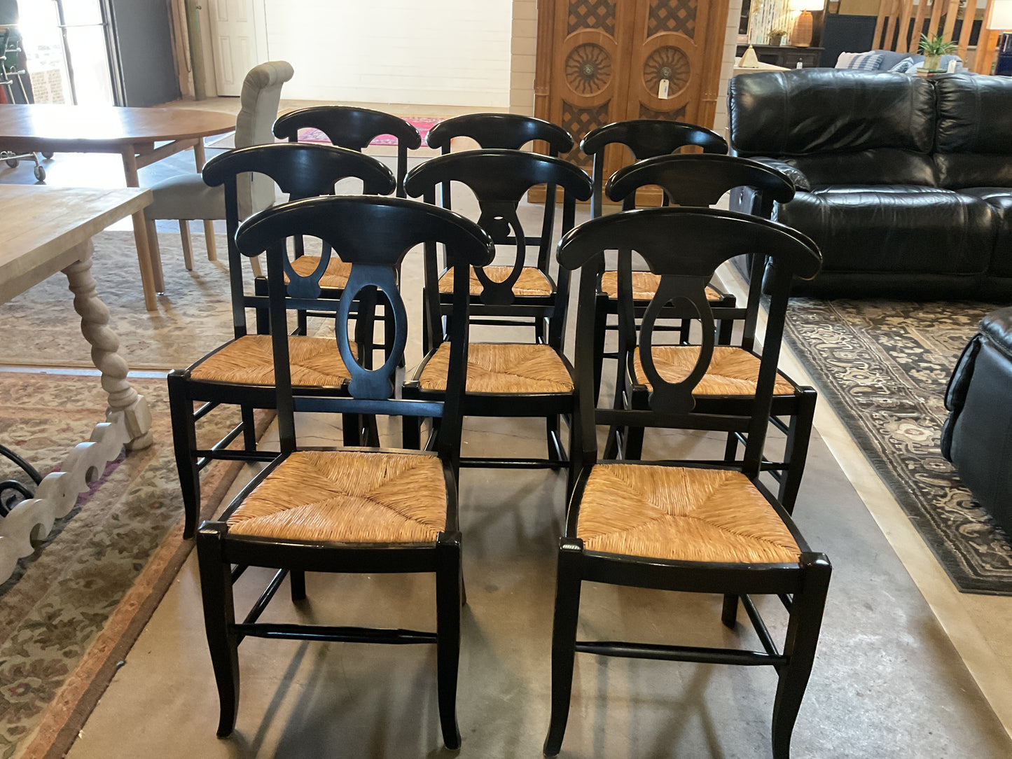 Napoleon Rush Chairs by Pottery Barn (Set of 4)