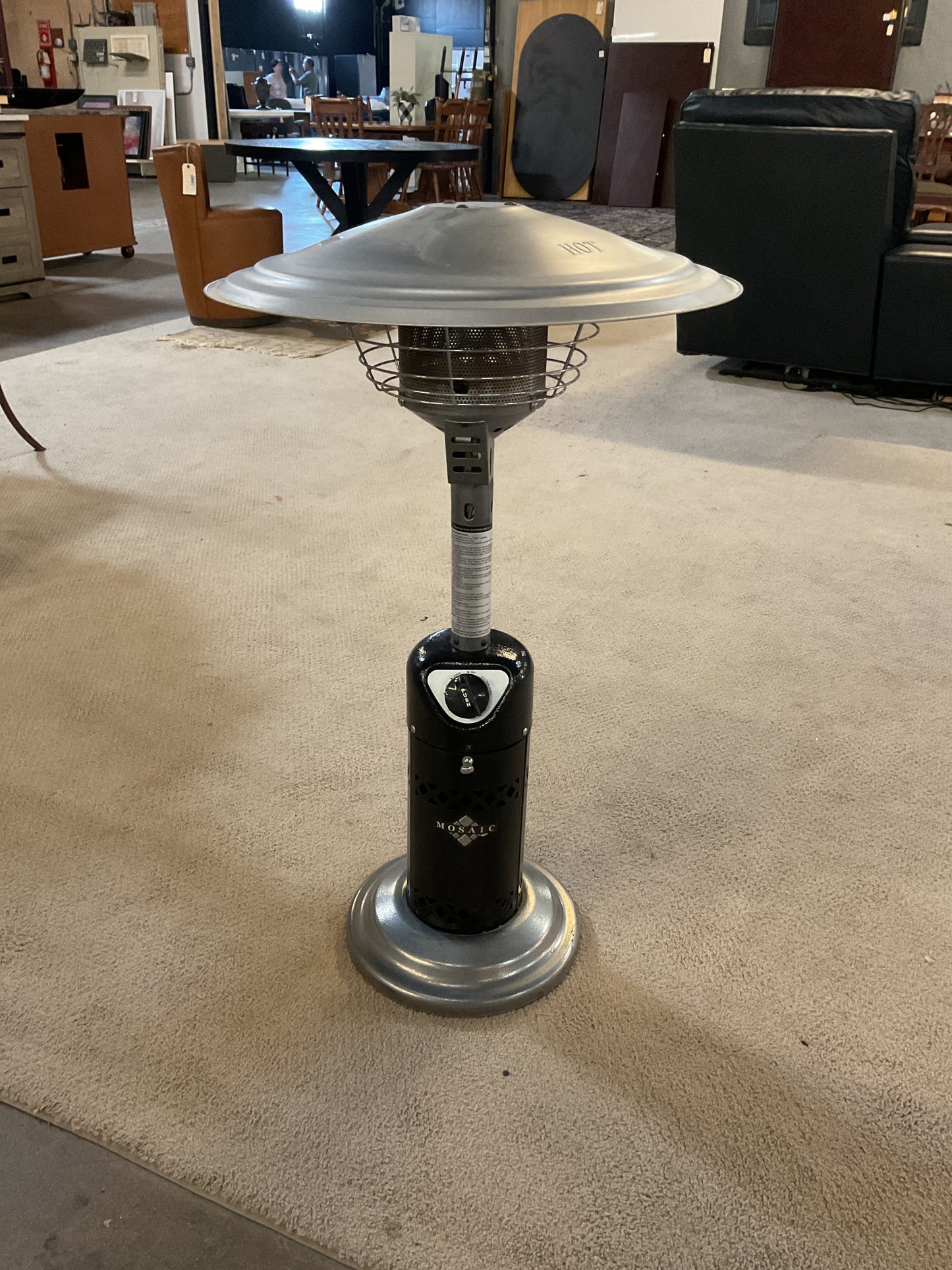 Mosaic Tabletop Patio Propane Heater