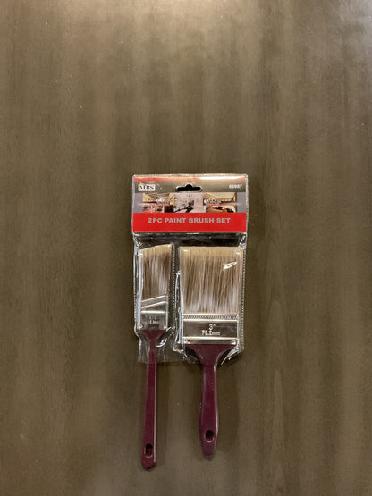 Paint Brush 2pc 1-1/2” Angled