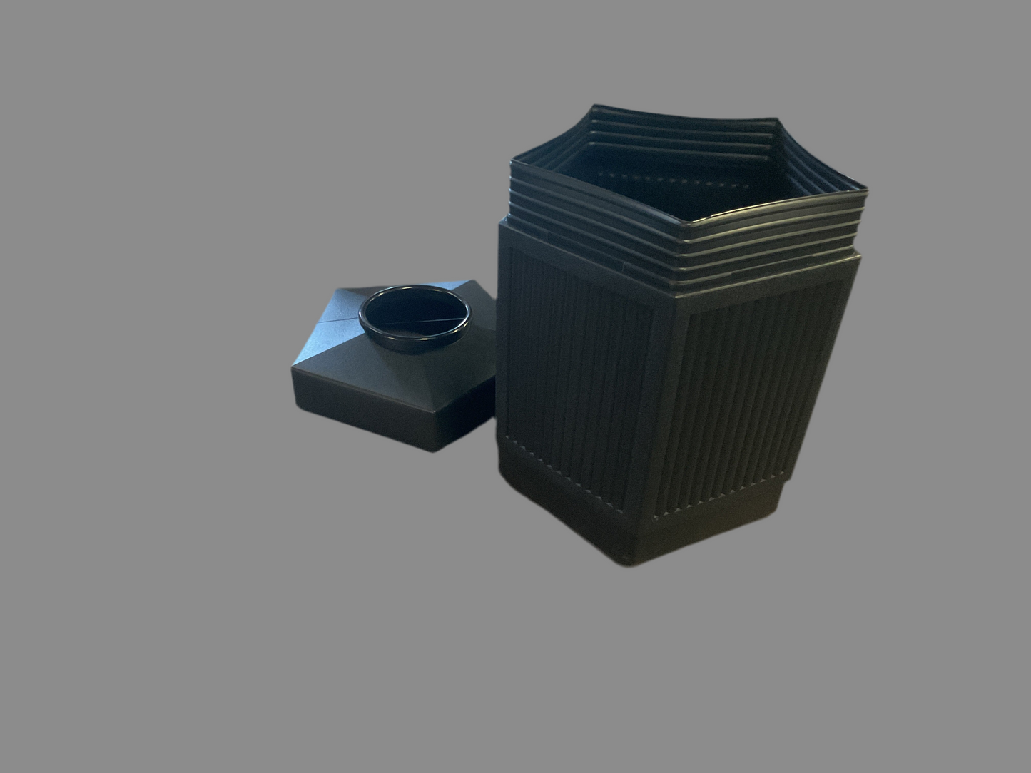 Canmeleon Pentagon Plastic Receptacle by Safeco