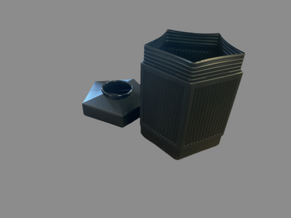 Canmeleon Pentagon Plastic Receptacle by Safeco