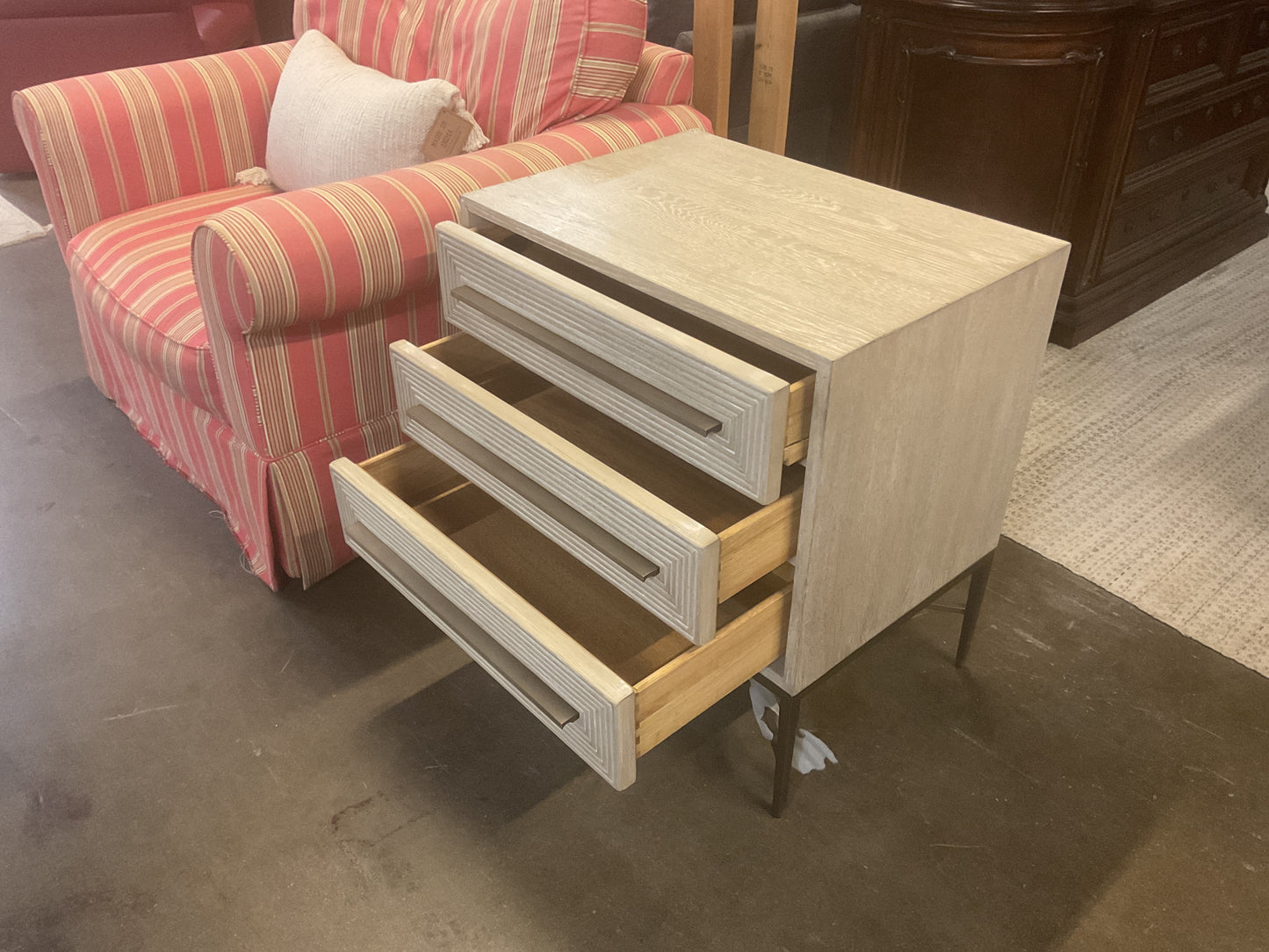 Cascades 3 Drawer Nightstand by Hooker