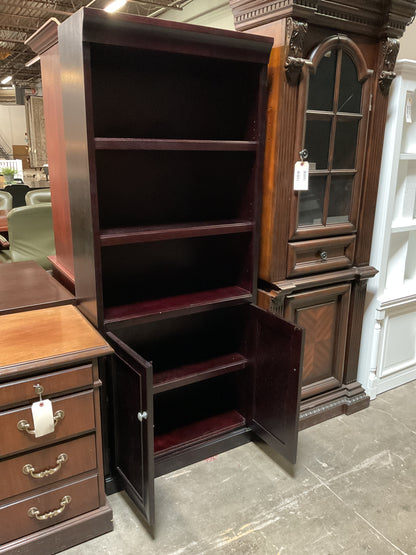 Martin Furniture Fulton Executive Bookcase w/Storage