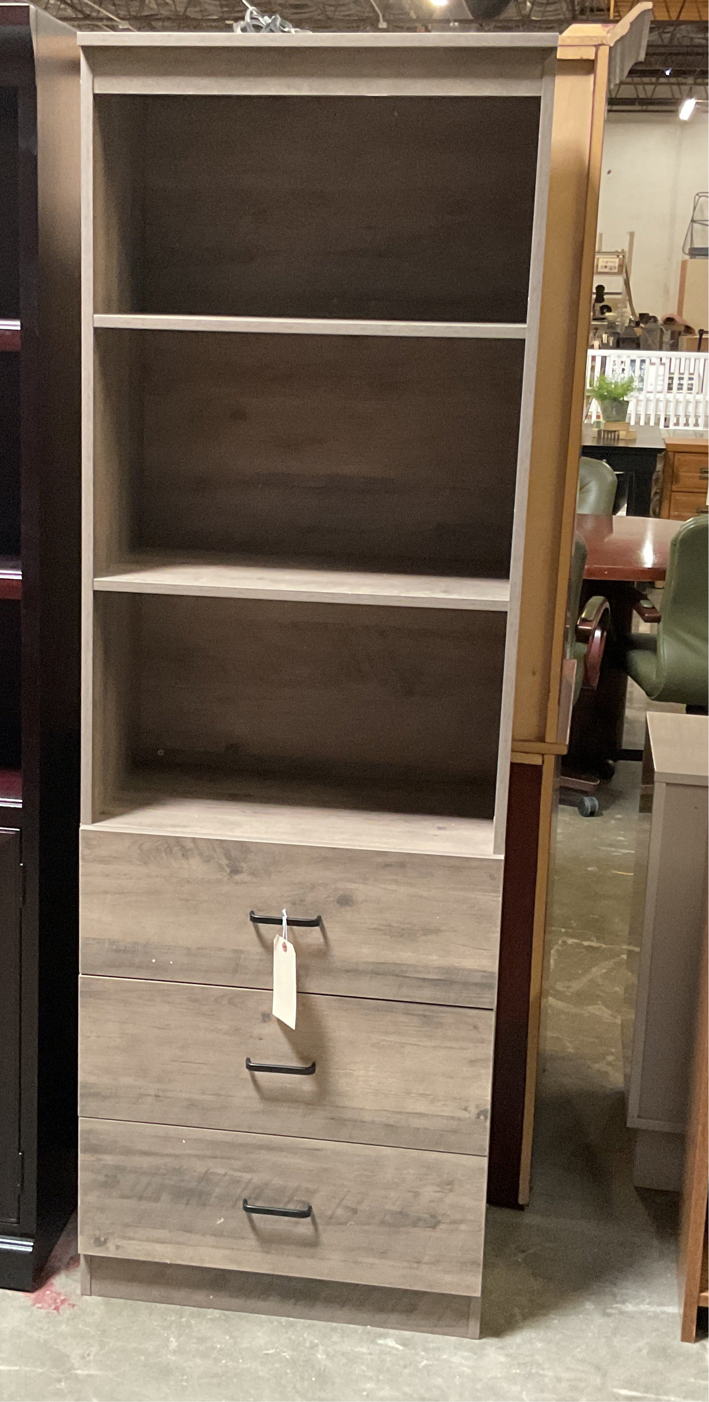 Kahler Standard Bookcase w/3 Drawers