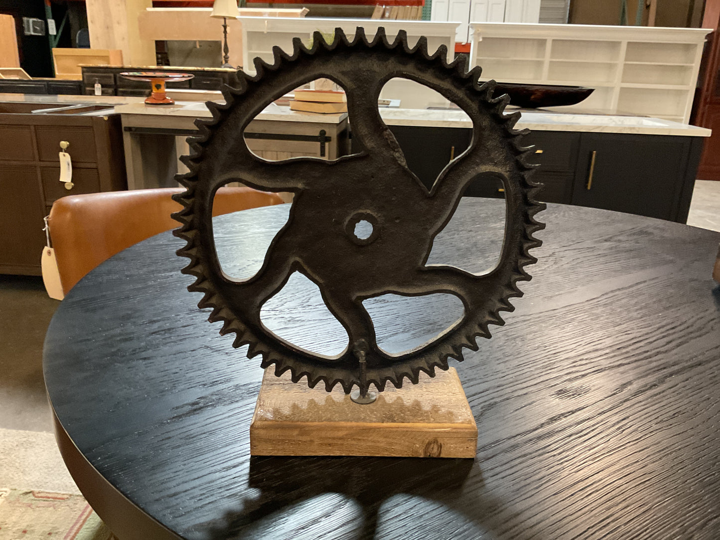 Mounted Gear Sculpture