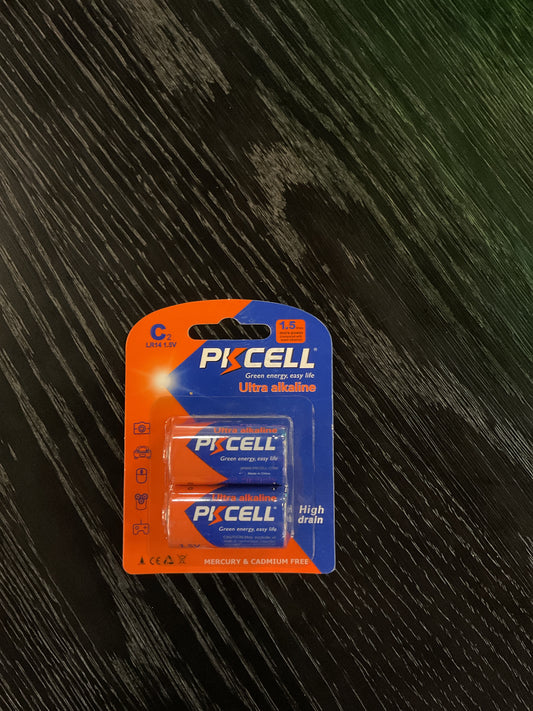 Batteries C Ultra Alkaline (2pc)
