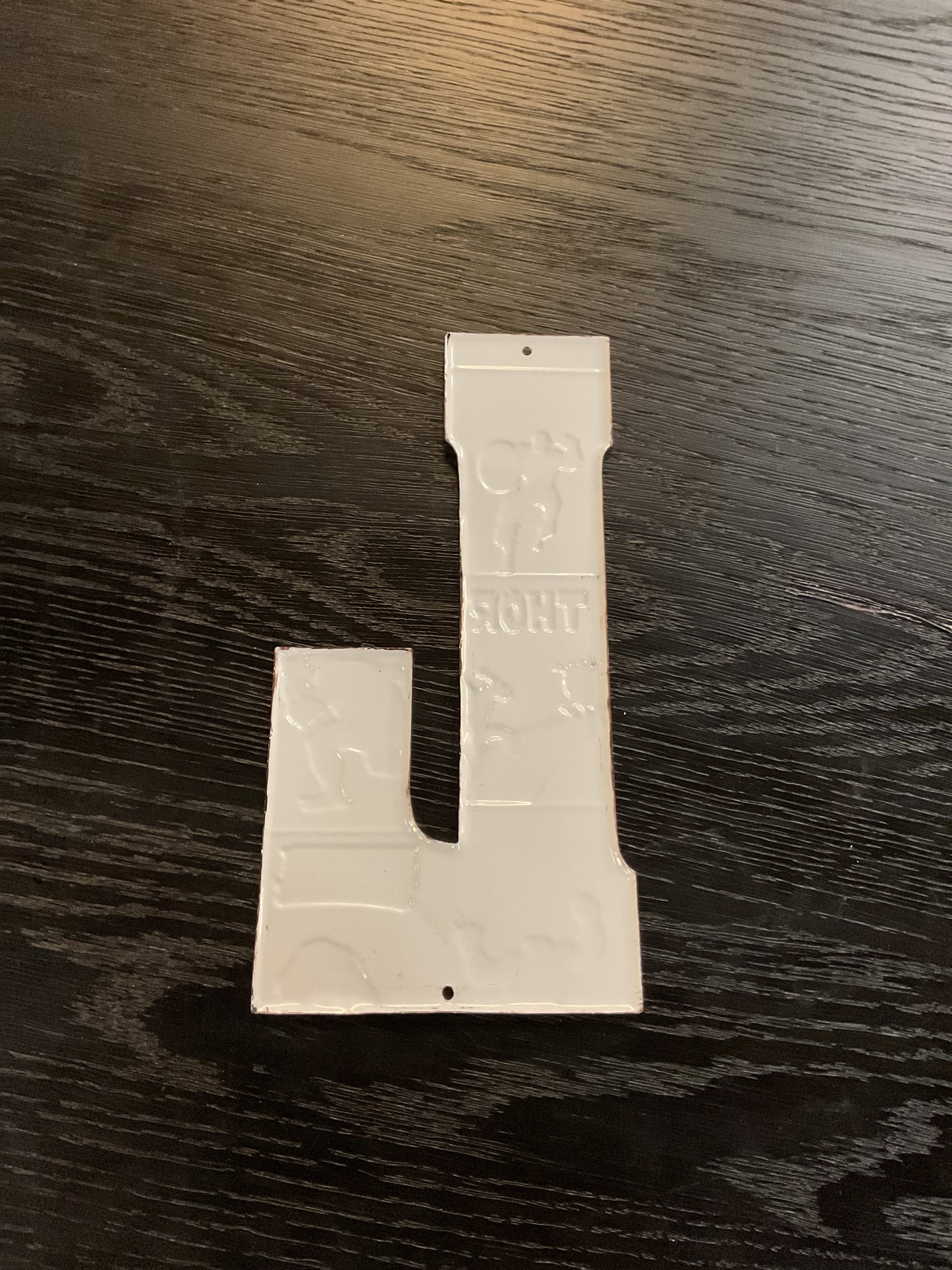 Marvel Metal Hanging Sign Letter “L”