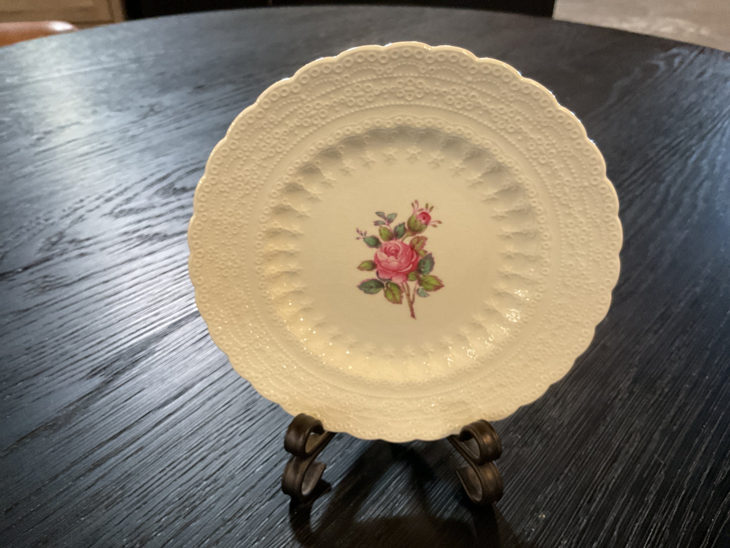 Spode Billingsley Rose Pink Bread/Butter Plate