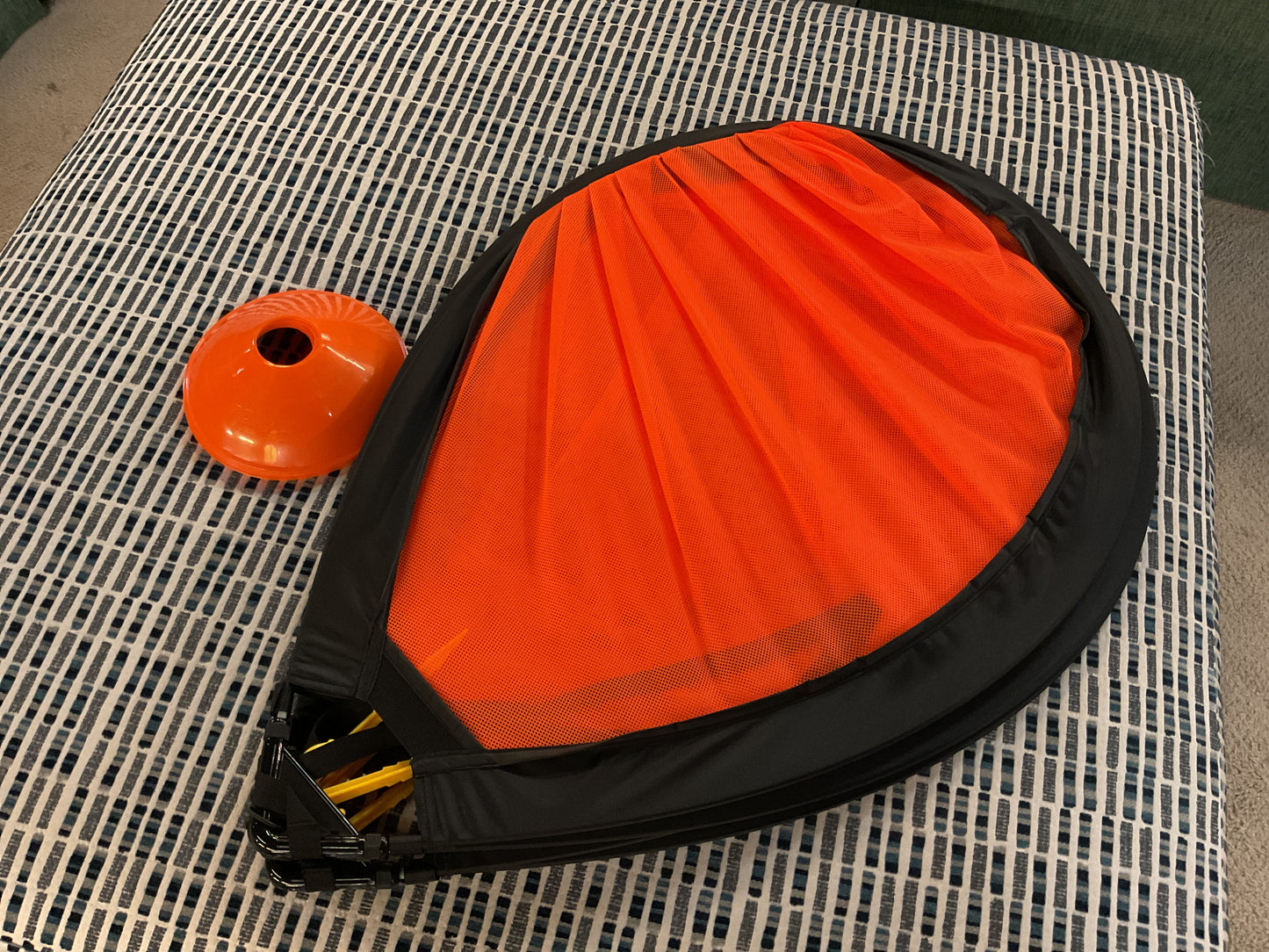 Poray Soccer Goal w/Marker Cones