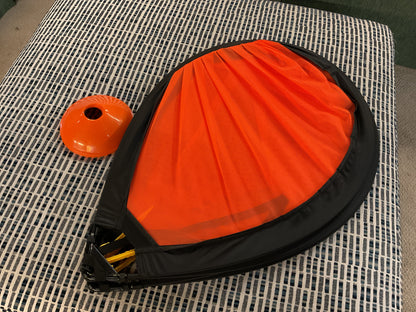 Poray Soccer Goal w/Marker Cones