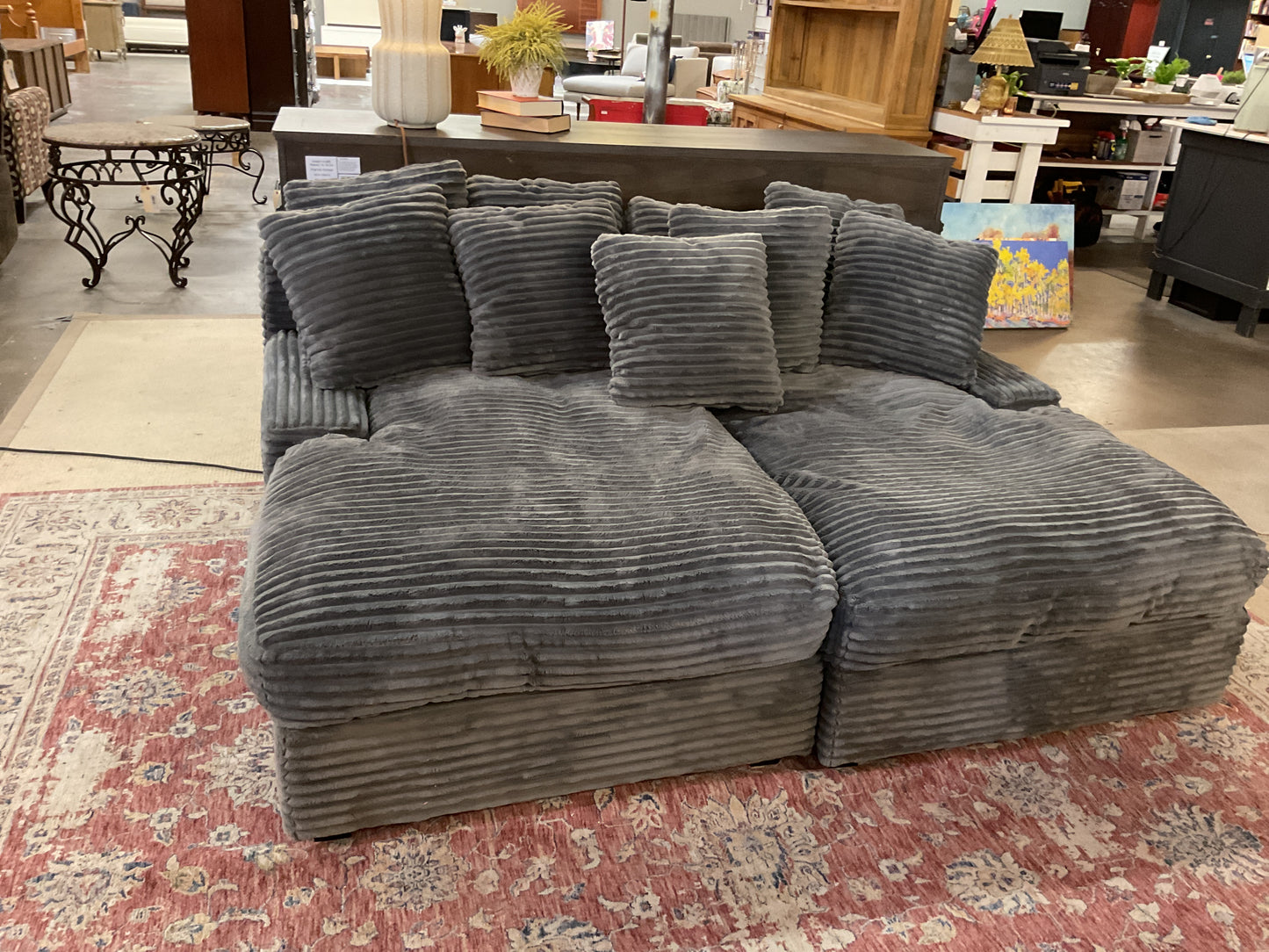 Varges 74.8” Corduroy Sofa