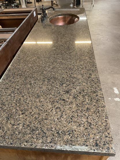 Solid Wood Sink Base w/Granite Top