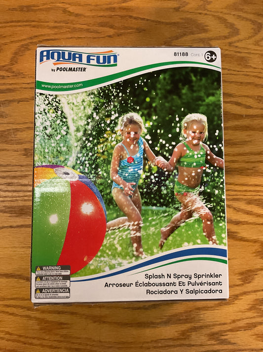 Splash & Spray Sprinkler Ball