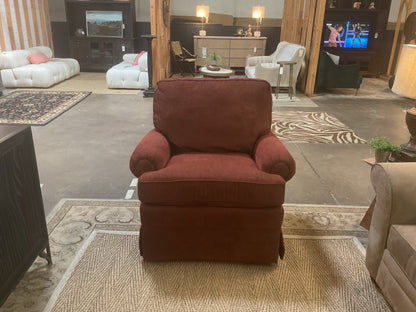 Hearthside Swivel Club Chairs w/Ottoman