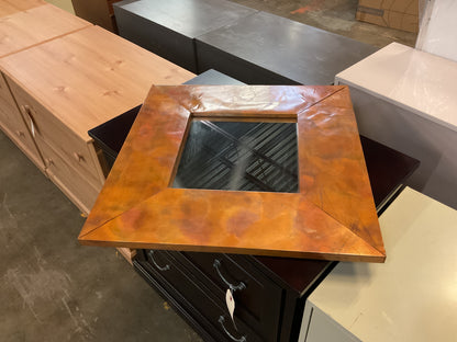 Copper Framed Mirror