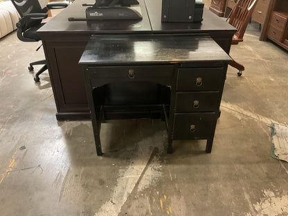 Small 4 Drawer Wood Desk