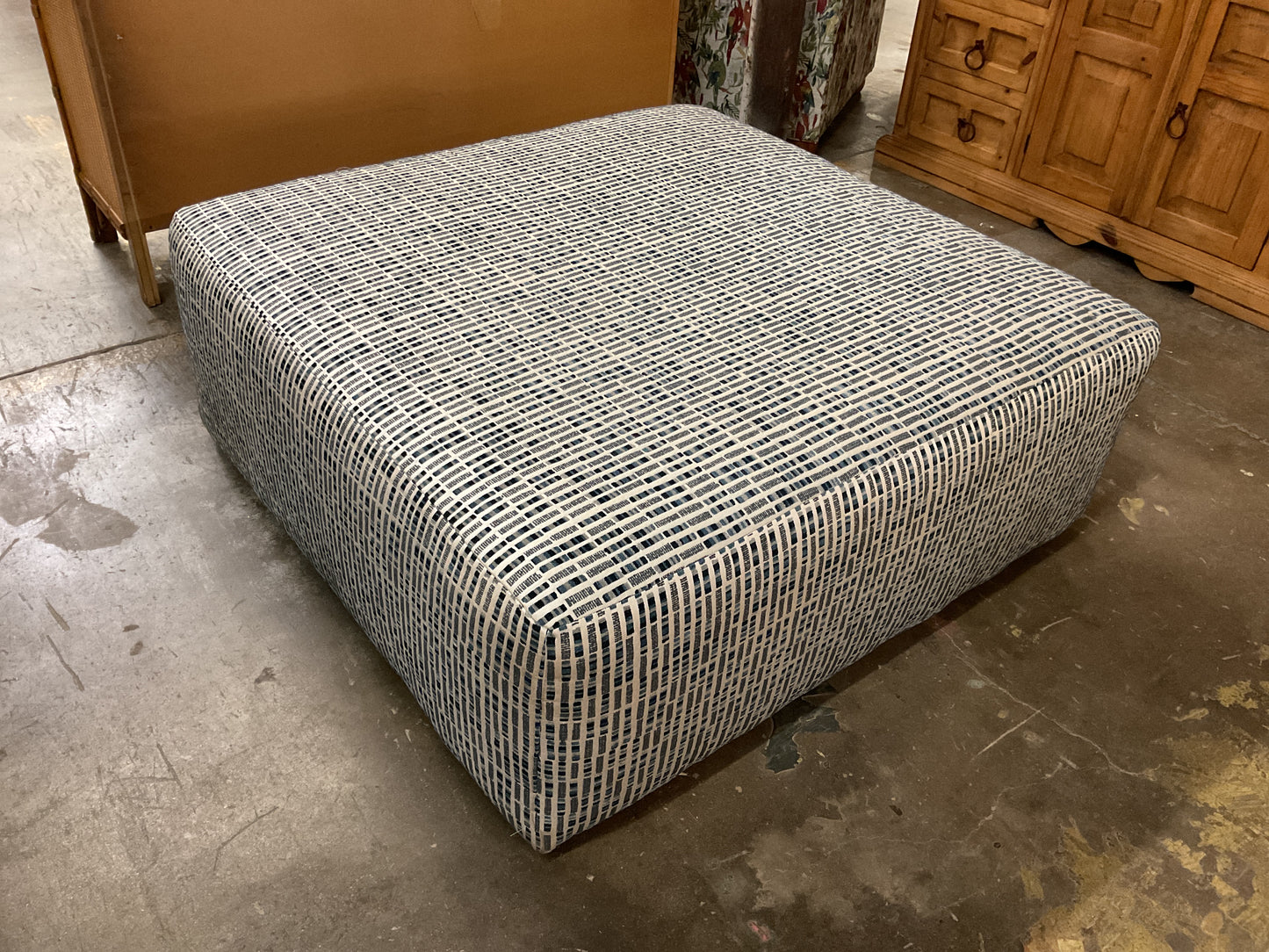 Kristin Upholstered Cocktail Ottoman