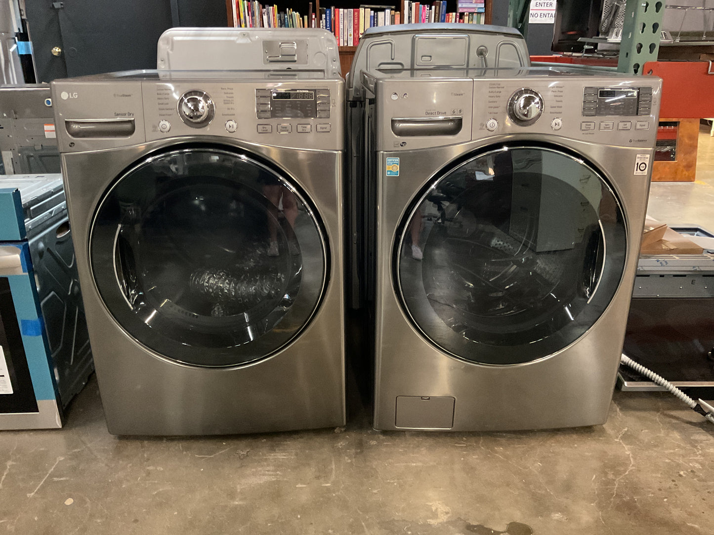 LG Ultra Large Washer & Dryer Combo
