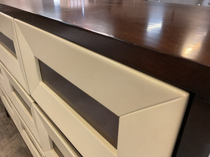 Modern 9 Drawer Wood Dresser